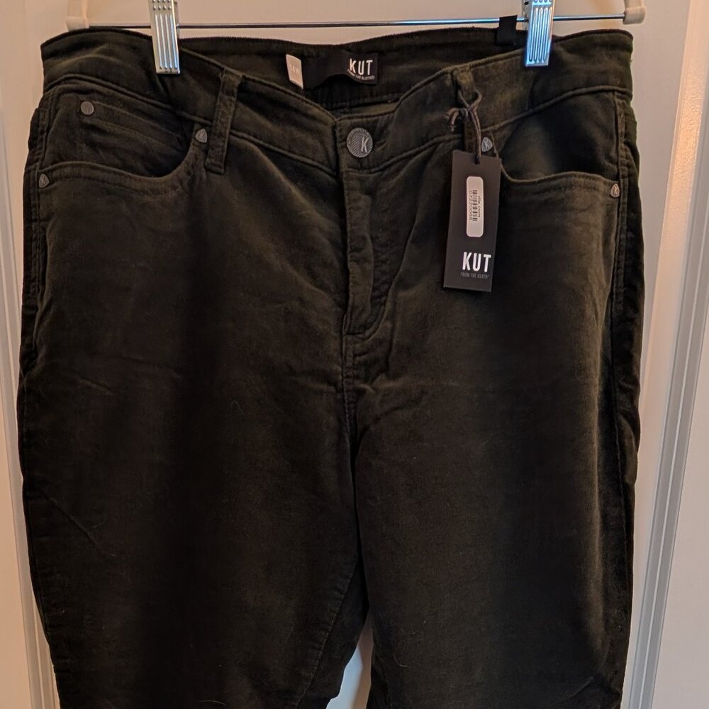 NWT - Kut from the Kloth Diana Fab Ab Corduroy Pants - Size 14W